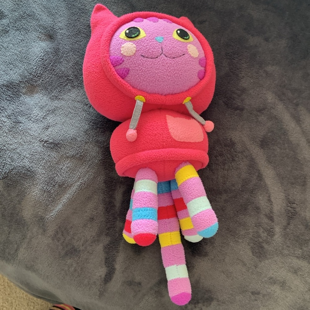 16 D J Catnip, Gabby’s house character, custom made stands alone detailed stuffy - Picture 2 of 4